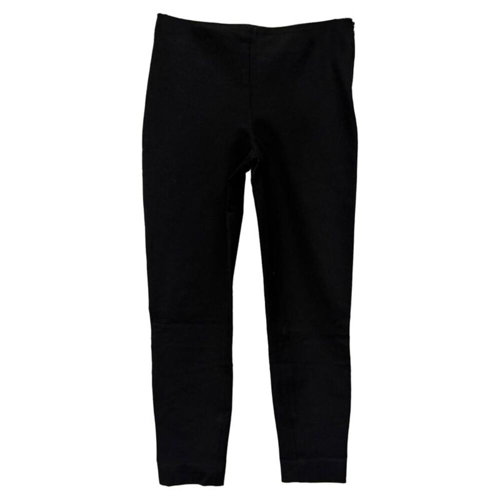 Joseph Slim-Fit Trousers in Black Viscose